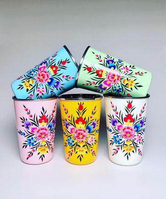 Hand Painted Tumblers - Large