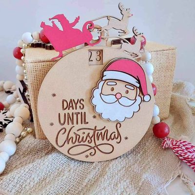 Christmas Countdown Bauble