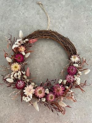 Dried Flower Wreath Workshop - Sunday 22 March 2026