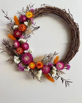 Dried Flower Wreath Workshop - Sunday 22 March 2026