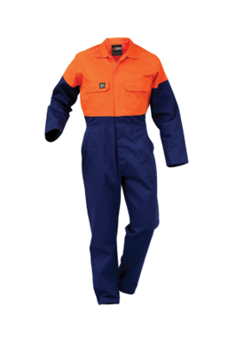Overall Arcguard 13CAL Day Only Zip Orange &amp; Navy