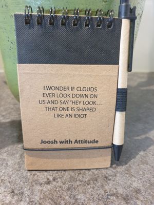 Notebook &amp; Pen - Clouds