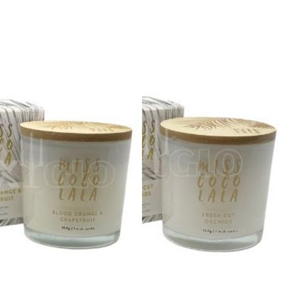 100gm Candle- Blood Orange &amp; Grapefruit or Fresh Orchid