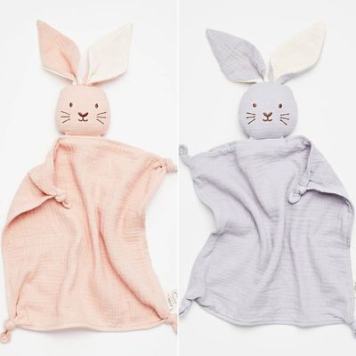 Organic Muslin Bunny Lovey