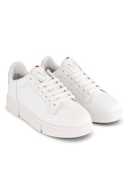Leather Shoe White/White