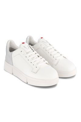 Leather Shoe White/Silver