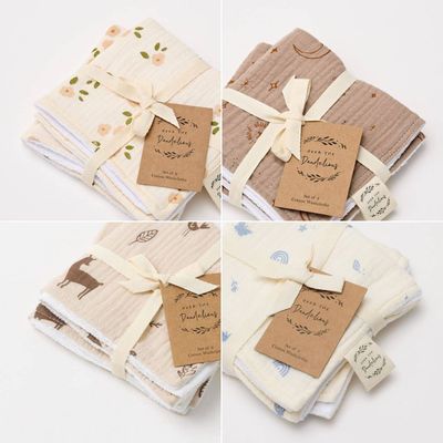 Muslin Wash Cloth Set of 2