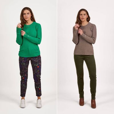 Ribbed Knit Jumper