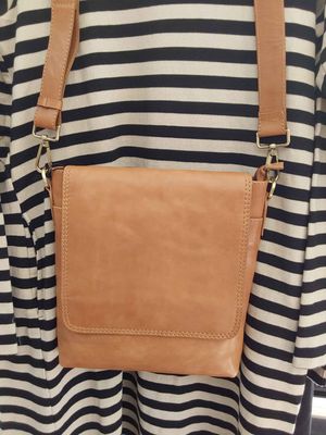 Carla Leather Satchel