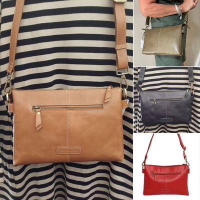 Celine Leather Shoulder Bag