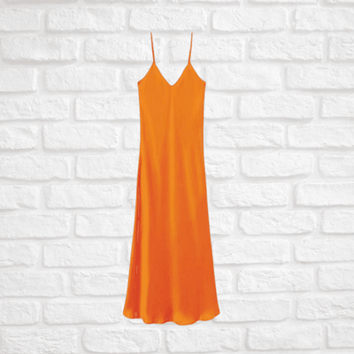 Silk Laundry Slip Dress