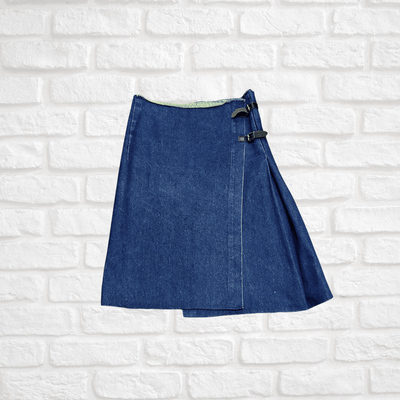 NOM*d Denim Wrap Skirt