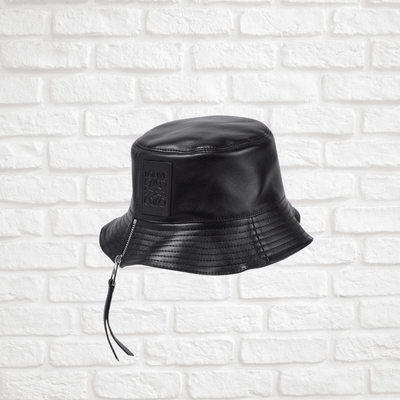 Loewe Leather Bucket Hat