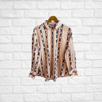 Zara Chain Pattern Shirt