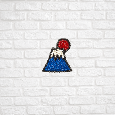 Moko Kobayashi Mount Fuji Pin