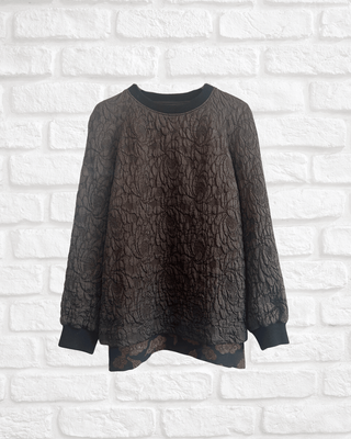 Dries van Noten Silk Mix Sweatshirt
