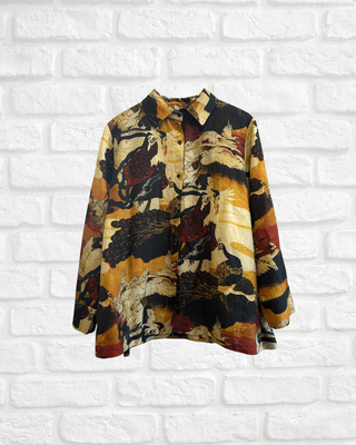 Megan Salmon Coda  Original Print Shirt