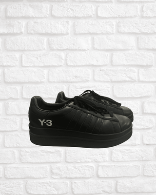 Y-3 Hicho Leather Sneakers