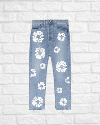 Denim Tears X Levi's Wreath Jeans