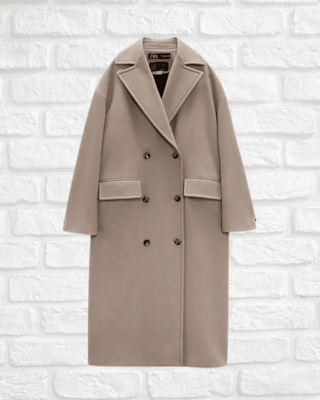 Zara Wool Blend Limited Edition Coat