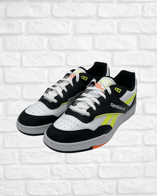 Reebok Black Solar Acid Yellow Shoes
