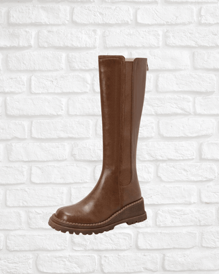 Dwarves Chunky Knee High Boots Riding Boots