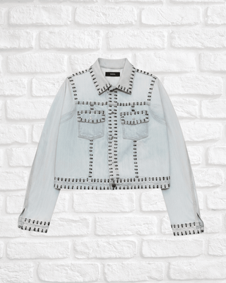 Ksubi Studded Denim Jacket