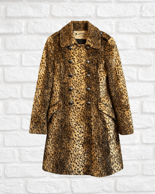 John Varvatos X Converse Faux Fur Leopard Coat