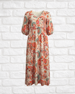 Seduce Paisley Dress