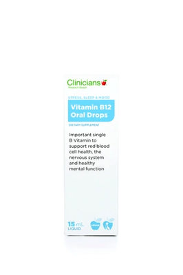 Clinicians Vitamin B12 Oral Drop 15ml
