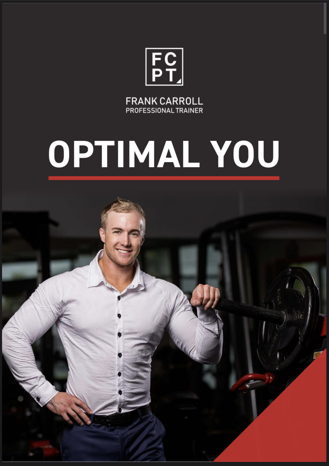 OPTIMAL YOU EBOOK - TRAINING/NUTRITION/SUPPLEMENTS