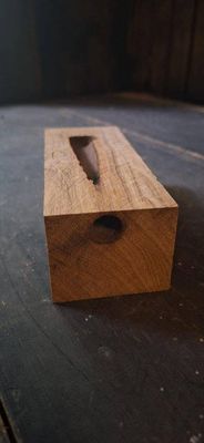 Black Maire-Craft Wood-Puriri Moth Hole Craft-NECUM-1862-3-1