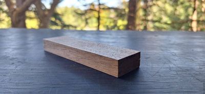 Tasmanian Blackwood-Knife Scales-Knife Scale Premium Fiddle Mirror-AAMEL-1622-40-2