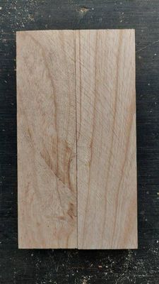 European Ash-Knife Scales-Knife Scale Premium Mirror-FREXC-1883-36-1