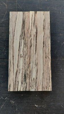 Pin Oak-Knife Scales-Knife Scale Spalted Mirror-QUPAL-1883-11-1
