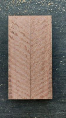 Southern Mahogany-Knife Scales-Knife Scale Premium Fiddle Mirror-EUBOT-1883-26-3
