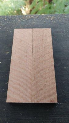 Southern Mahogany-Knife Scales-Knife Scale Premium Fiddle Mirror-EUBOT-1883-26-5