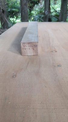 Black Maire 40x40 Knife Blank NECUM 1981-6-4 RF1S  Off_B