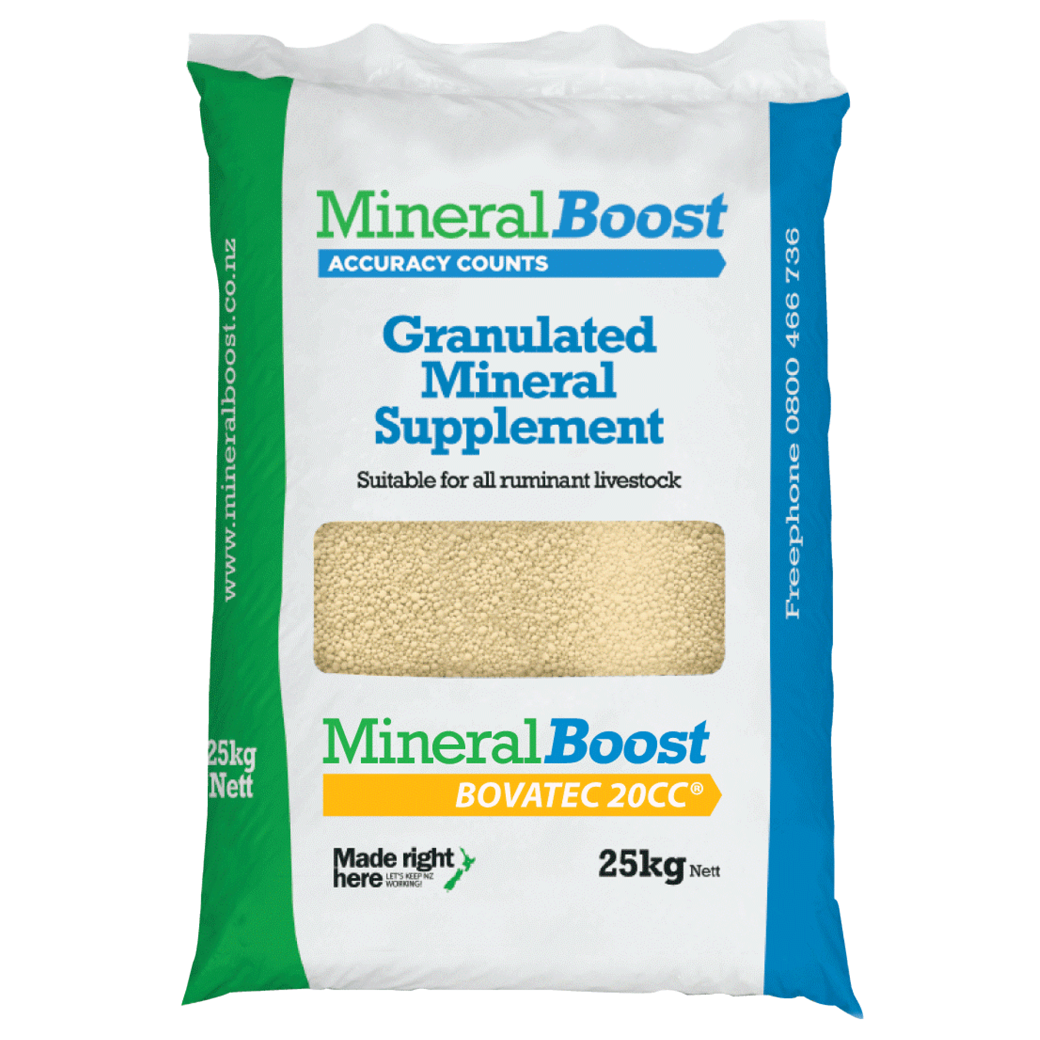 MineralBoost Bovatec 20CC Product Bag