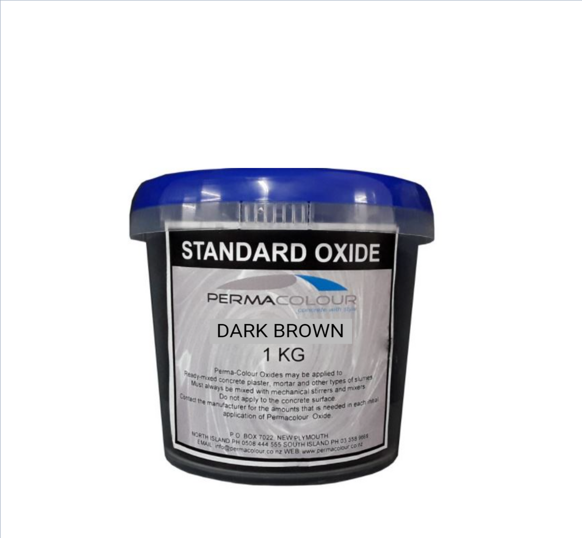DARK BROWN OXIDE 1kg - Permacolour