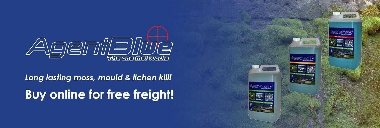 Agent blue moss, mould & lichen kill