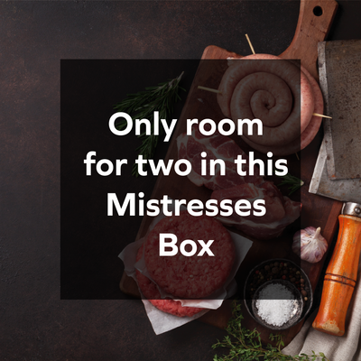 Only room for two in this Mistresses Box (Two lovers for 4 nights)