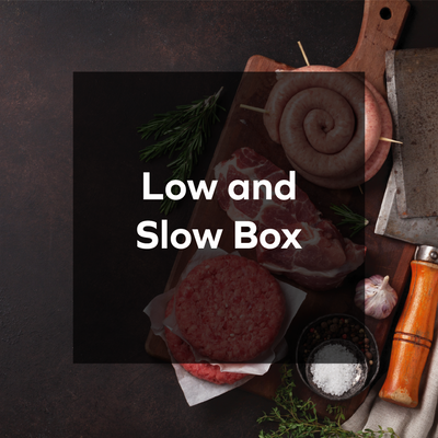Low and Slow Box (5 meals for 4 for those with time and qualified tastebuds)
