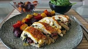 Filled Free Range Chicken Breast (Cranberry and Brie)Crumbed