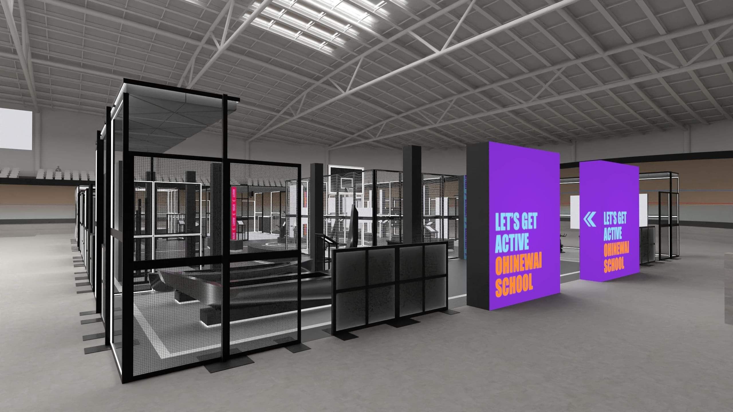 Motion Sports Lab entry at Grassroots Trust Arena