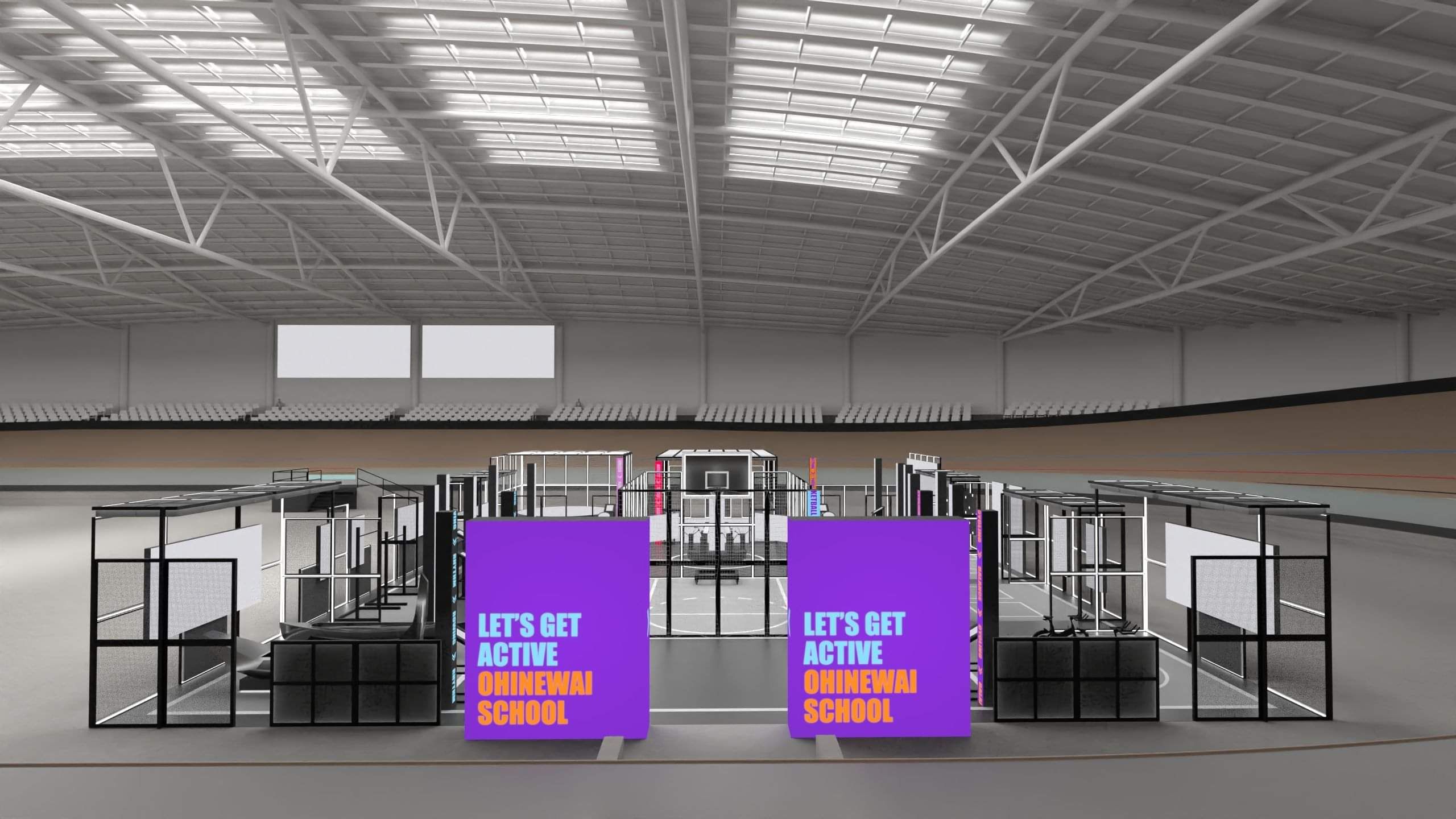 Motion Sports Lab entry at Grassroots Trust Arena