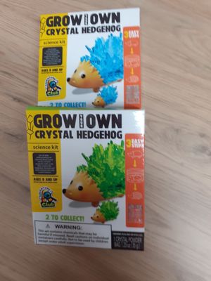 grow your own crystal hedgehog