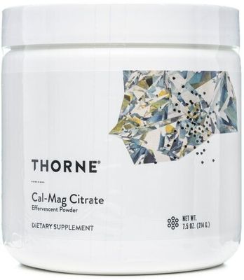 Thorne Cal-Mag Citrate Effervescent Powder 214G ENQUIRE TO PURCHASE
