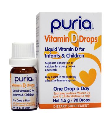 Puria Vitamin D Drops 400IU 4.5g