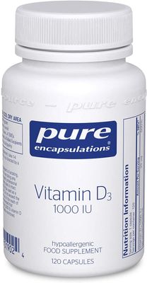 Pure Encapsulations Vitamin D3 60 Capsules ENQUIRE TO PURCHASE